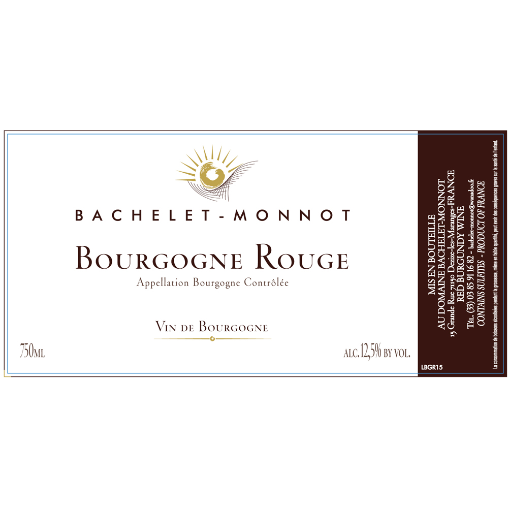 Bachelet Monnot Bourgogne Pinot Noir 2021