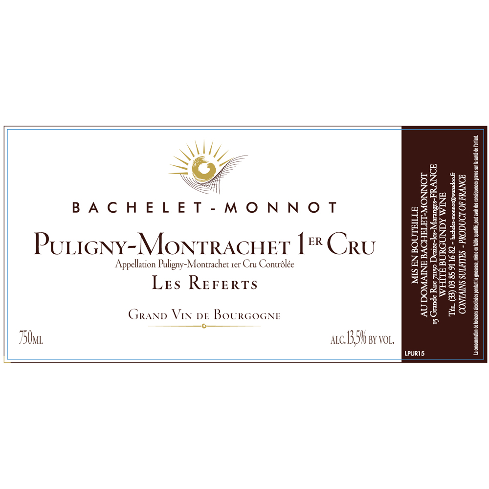 Bachelet Monnot Puligny-Montrachet 1er Cru "Les Referts" 2020