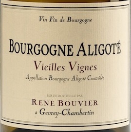 Domaine Rene Bouvier Bourgogne Aligote "Vieilles Vignes" 2018
