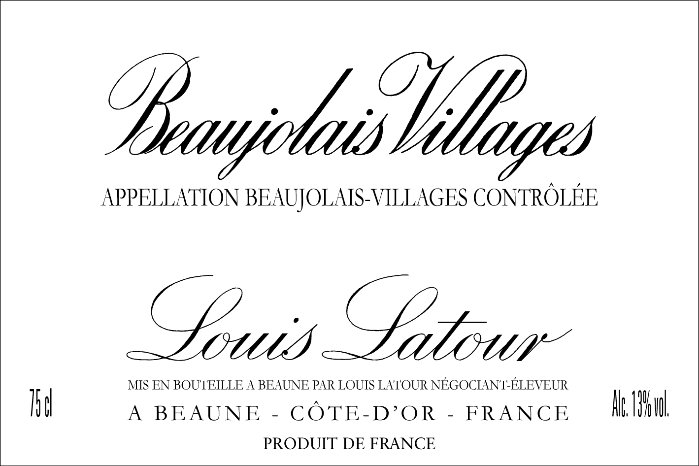 Louis Latour Beaujolais-Villages 2021