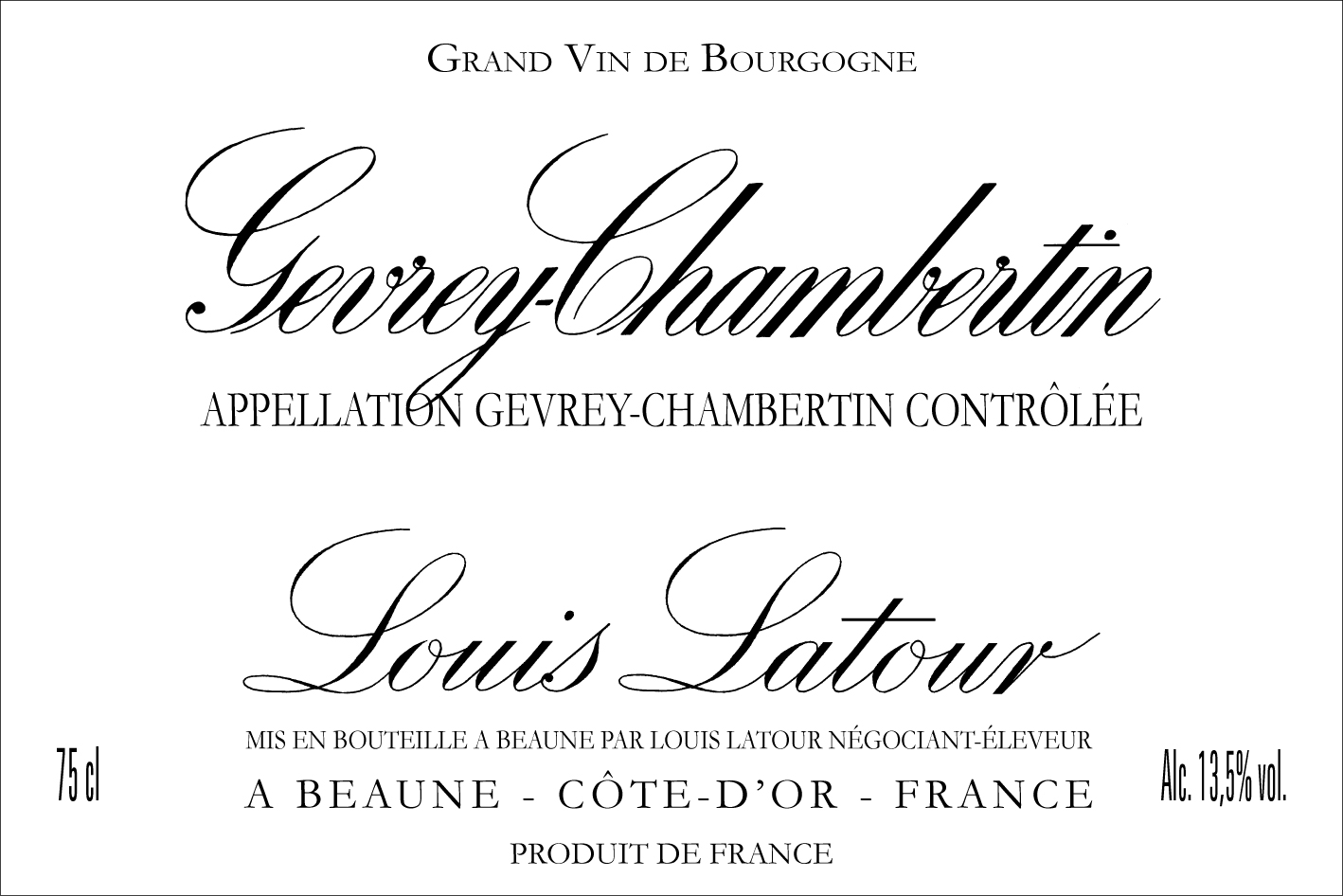 Louis Latour Gevrey-Chambertin 2020