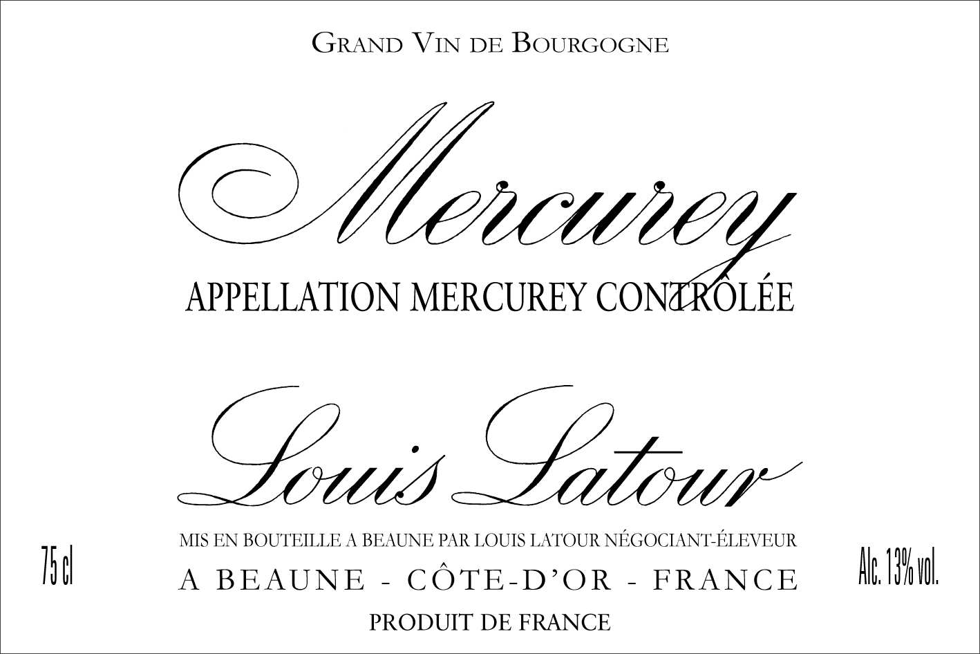 Louis Latour Mercurey 2020
