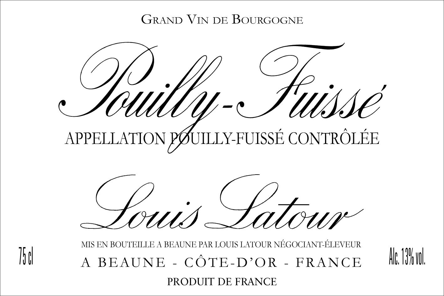 Louis Latour Pouilly-Fuisse 2020