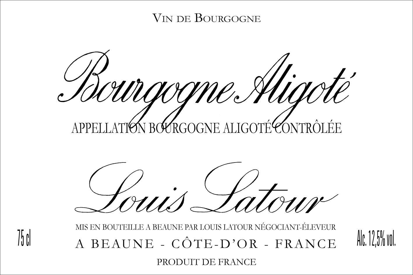 Louis Latour Bourgogne Aligoté 2021