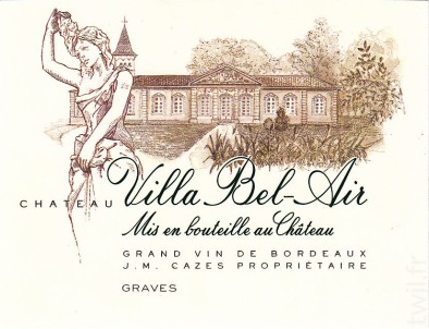 Famille J-M Cazes Château Villa Bel Air Blanc 2018