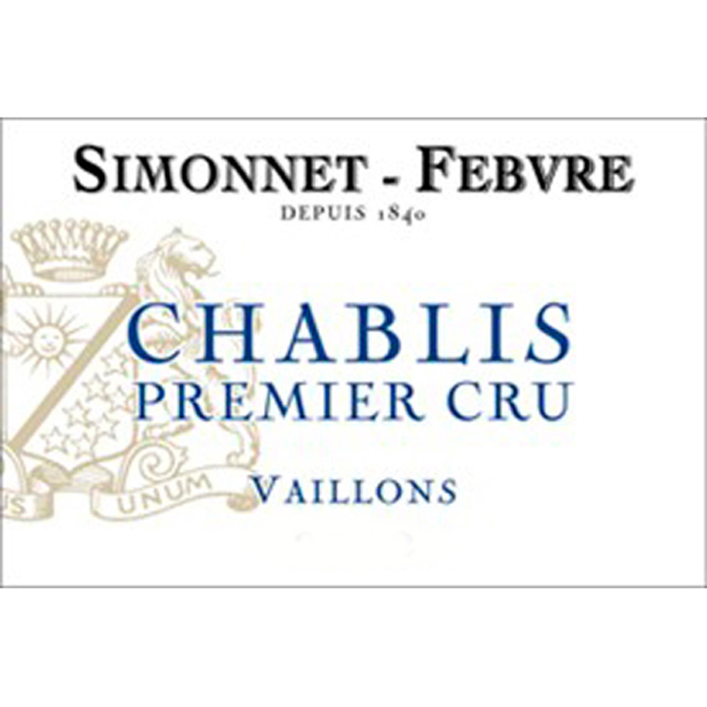 Simonnet-Febvre Chablis 1er Cru "Vaillons" 2019