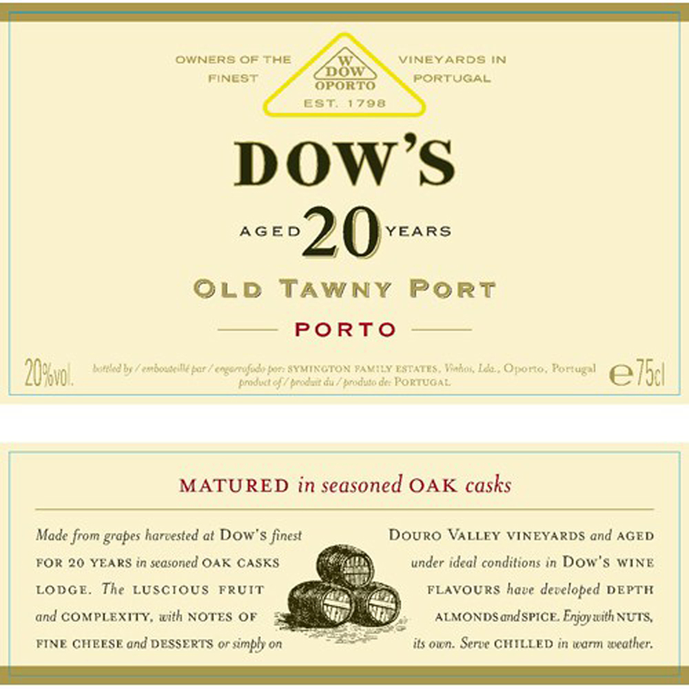 多斯20年特級波特酒