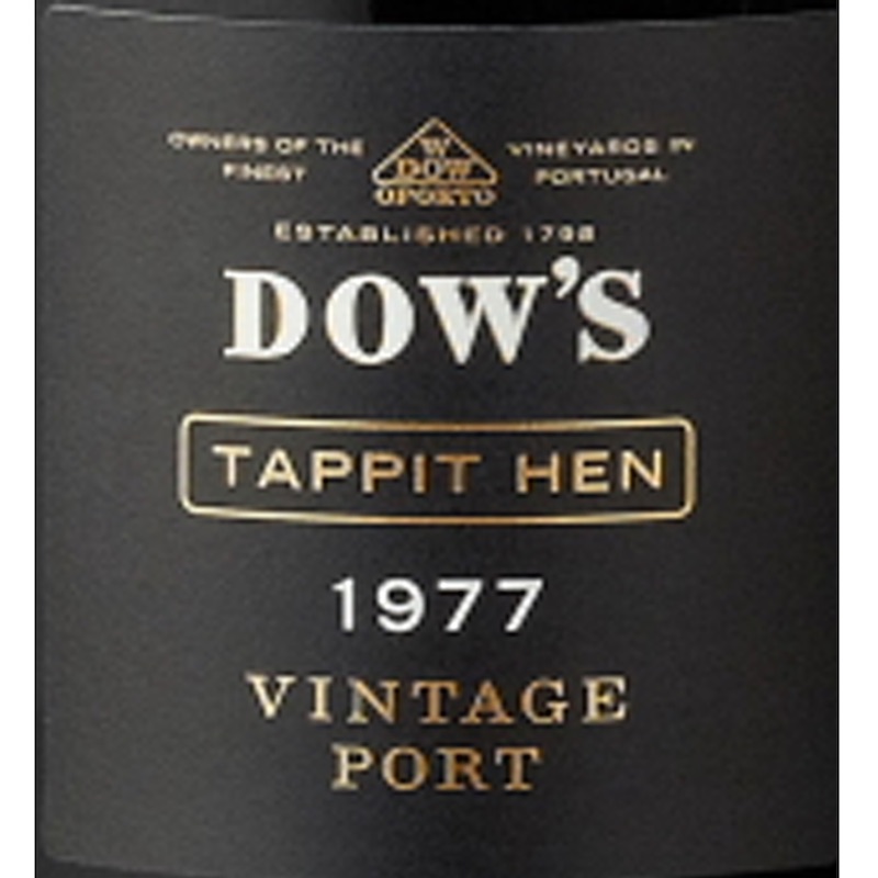 Dow's 1977 Vintage Port Tappit Hen