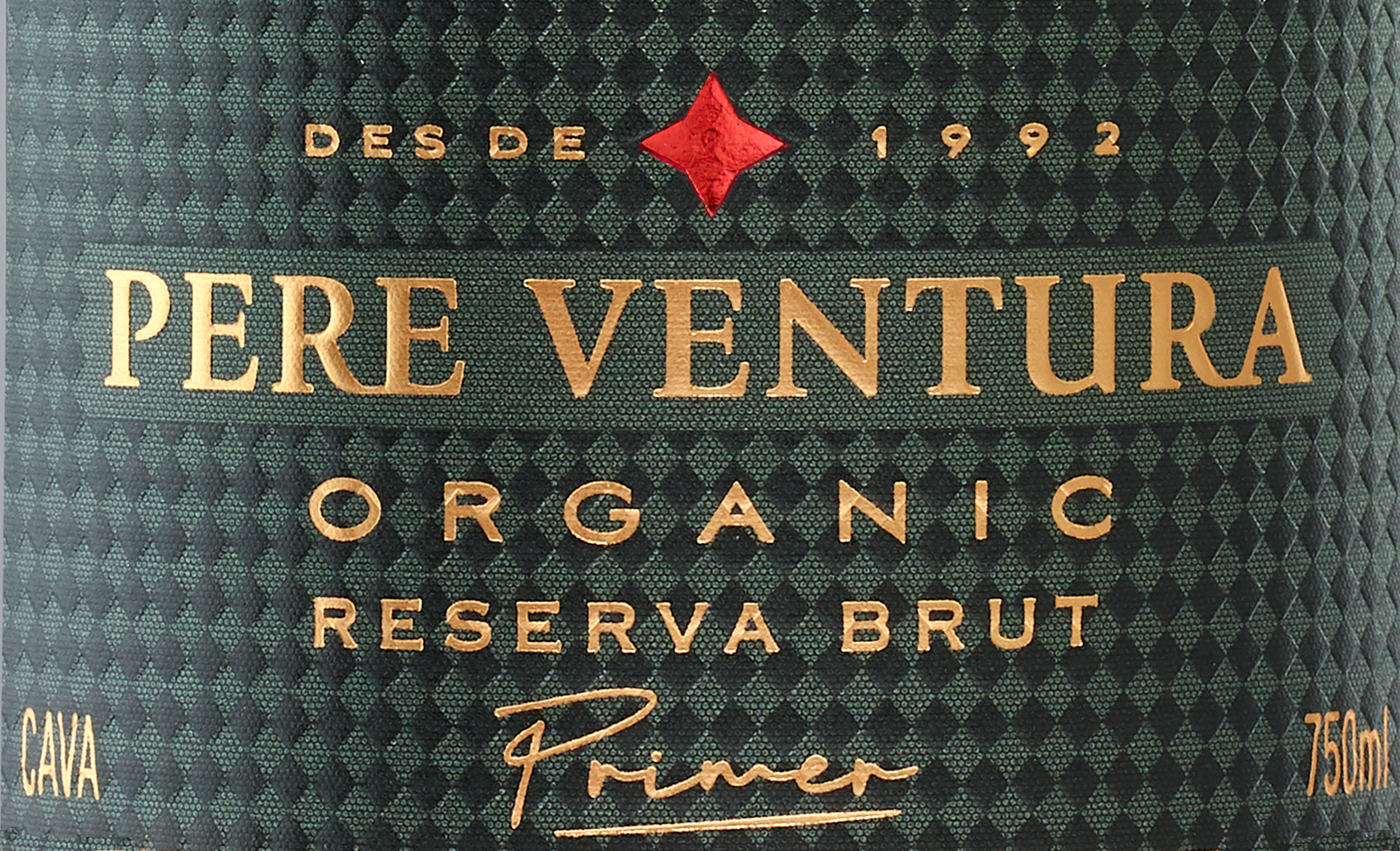 Pere Ventura Primer Organic Brut Reserva - Cava